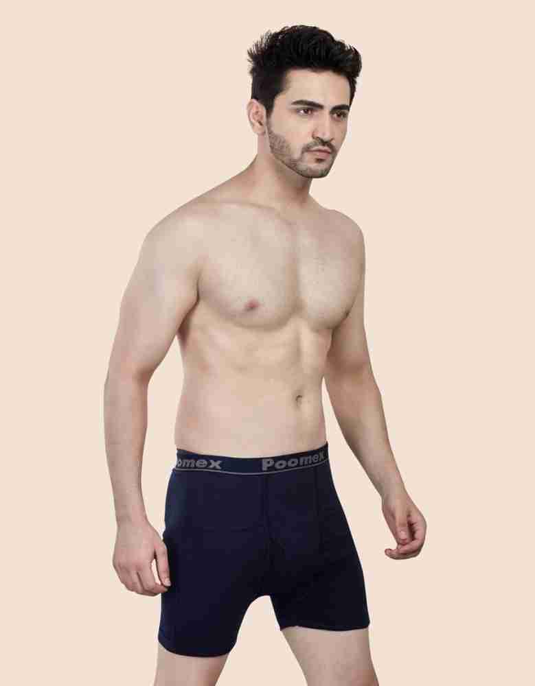 Poomex Men's Cotton Comfort Trunk Underwear Online Shopping India