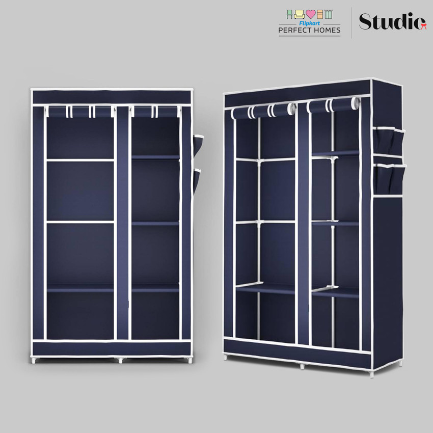 Flipkart Perfect Homes Studio Premium Quality 2 Door 6 Shelf PP