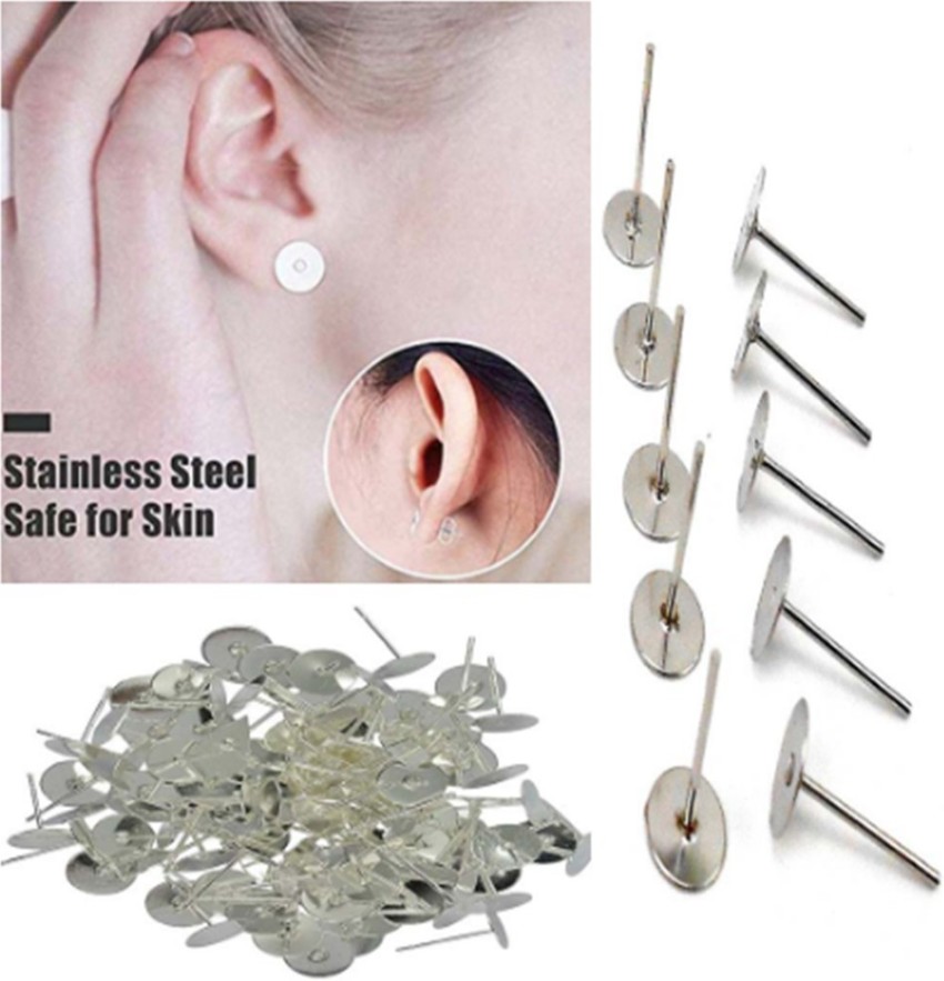 navjai Rubber Earring Stoppers Safety Back for Earing Backpush Clear 200pc  - Rubber Earring Stoppers Safety Back for Earing Backpush Clear 200pc .  shop for navjai products in India.