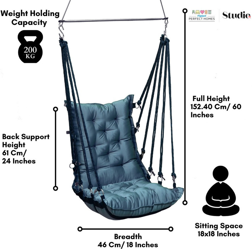 Flipkart Perfect Homes Studio Hammock Hanging Swing for Adults