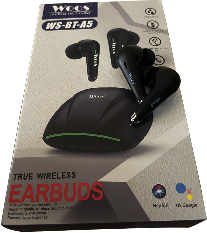 WOOS Mini True Bass Driven Sound Wireless Ear Buds Bluetooth