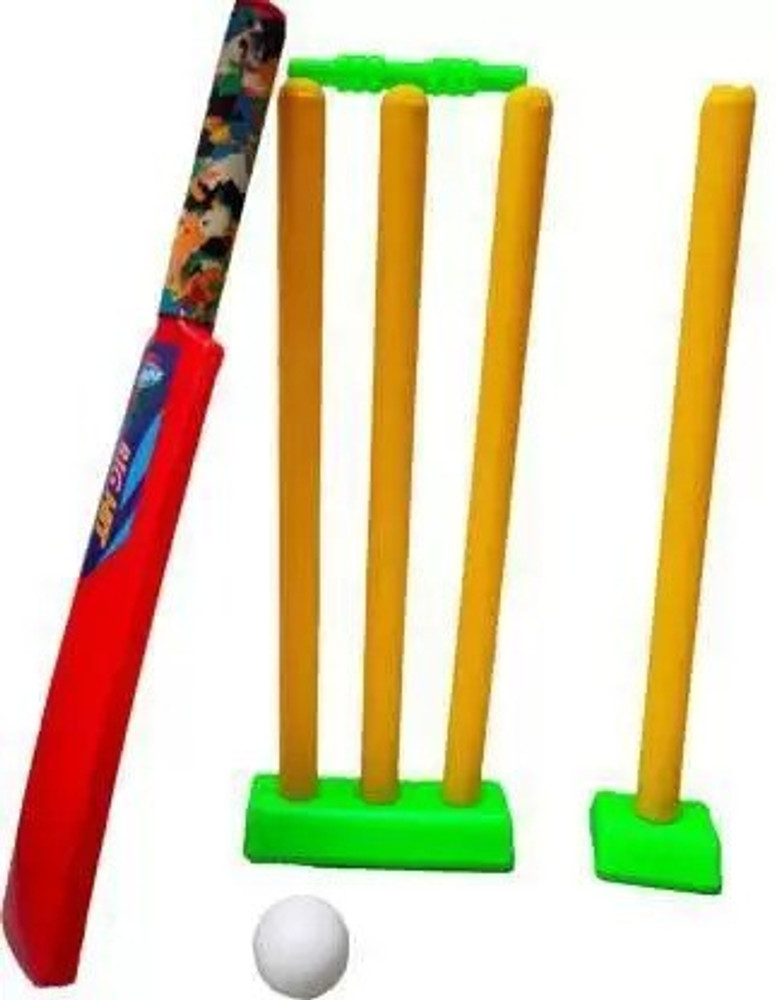 FASHIONEMPIRE Junior Cricket Set 20 20 Pro challenge Plastic Bat