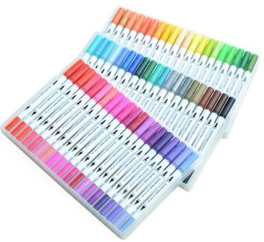 KRAFTMASTERS Fineliner Color Pen Set 0.4mm Fine Point Colored  Pens Markers Set Of 12 - Fine Point Colored Pens Markers