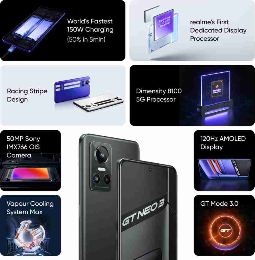 realme GT Neo 3 ( 256 GB Storage, 8 GB RAM ) Online at Best Price On