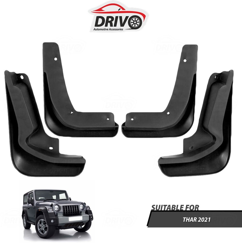 Mahindra thar online mud flaps