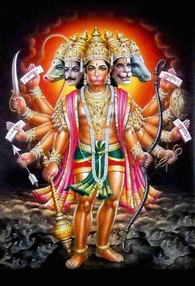 Panchmukhi Hanuman HD Wallpaper Pxfuel, 47% OFF