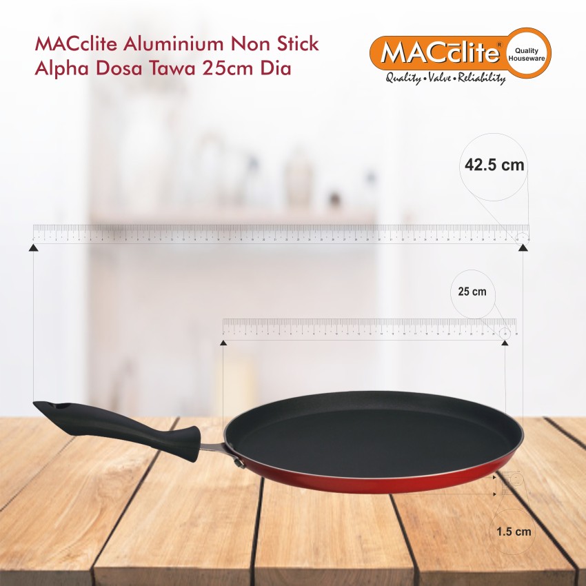 Buy Cast Iron Roti Tawa, 25CM Online at Best Price at MACclite- MACclite