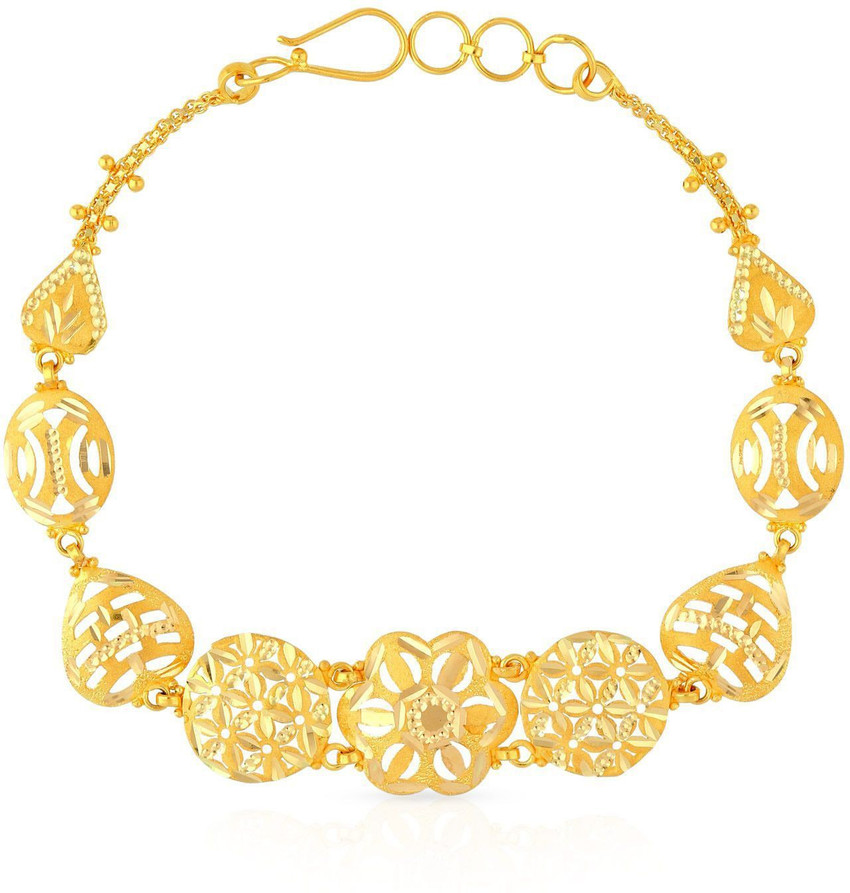 MALABAR GOLD DIAMONDS Malabar Gold Bracelet BRDJNO279 Y 7 Yellow
