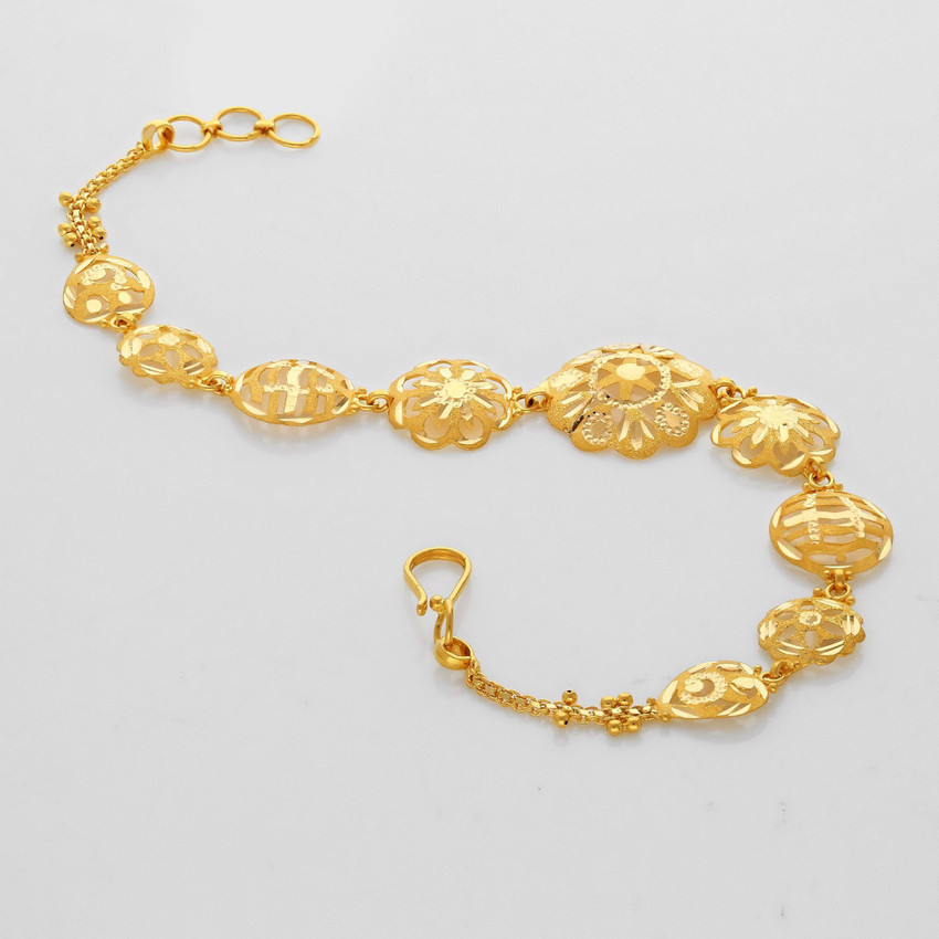 MALABAR GOLD DIAMONDS Malabar Gold Bracelet BRDJNO277 Y 7 Yellow