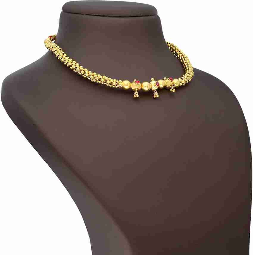 Malabar gold 8 gram necklace online
