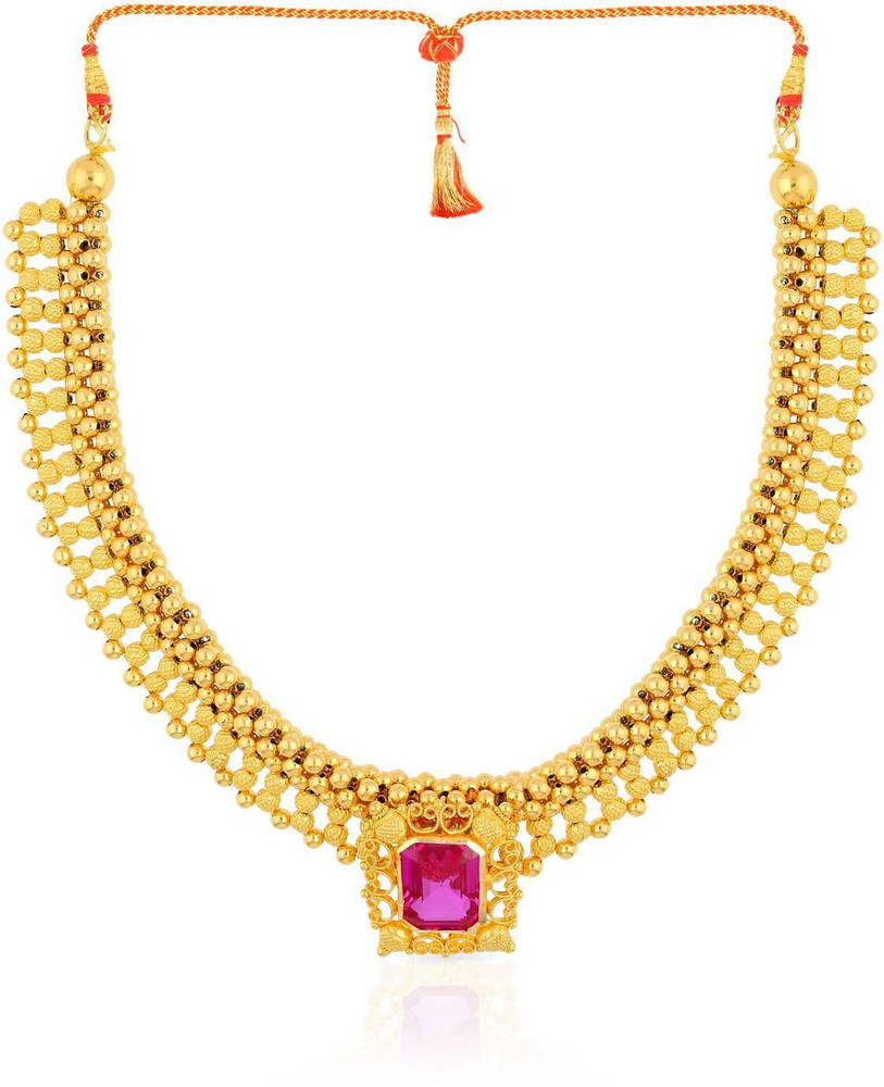 Malabar jewellers necklace designs with top price