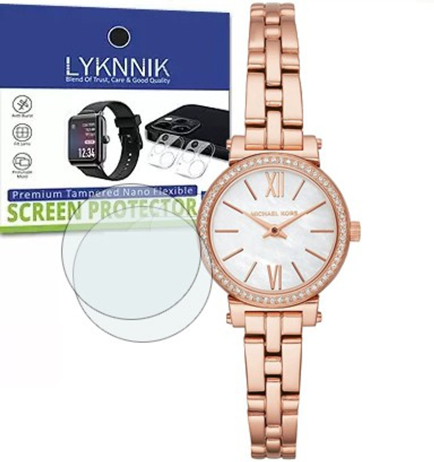 LYKNNIK Screen Guard for MICHAEL KORS Mother Of Pearl MK 3834