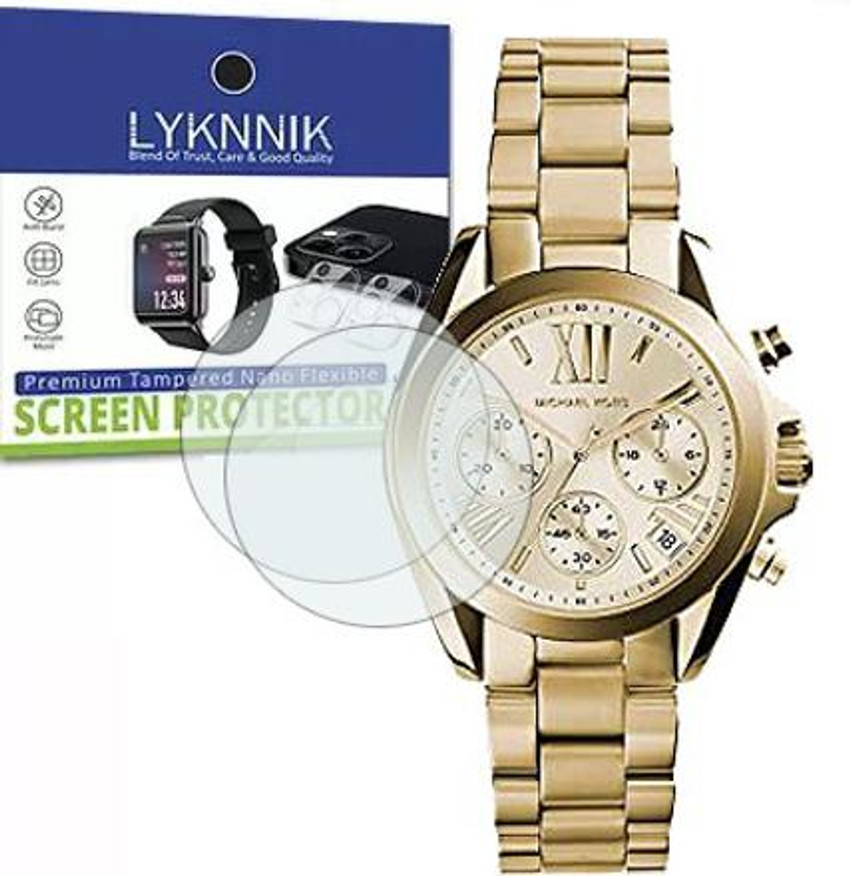 LYKNNIK Screen Guard for MICHAEL KORS Mini Bradshaw Gold MK 5798 Watch LYKNNIK Flipkart