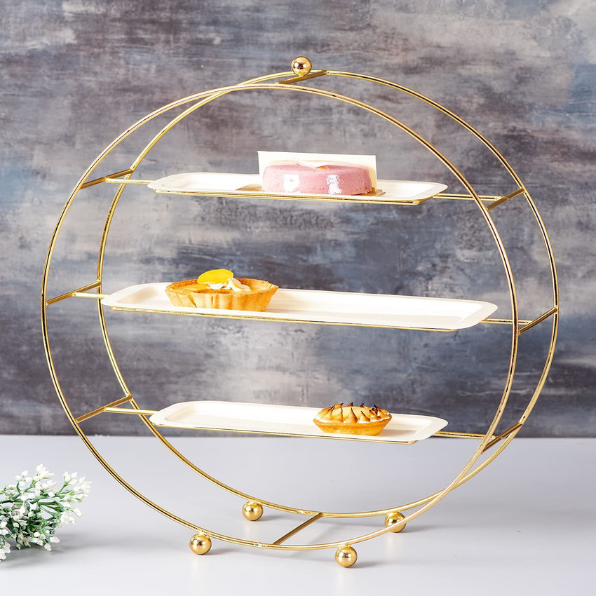 Decorative platter with stand online