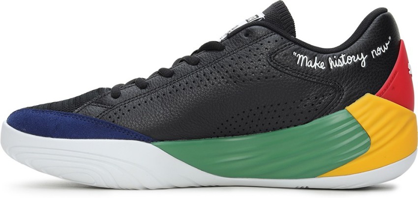 PUMA Fusion Nitro Black Fives Basketball Shoes For Men Buy PUMA