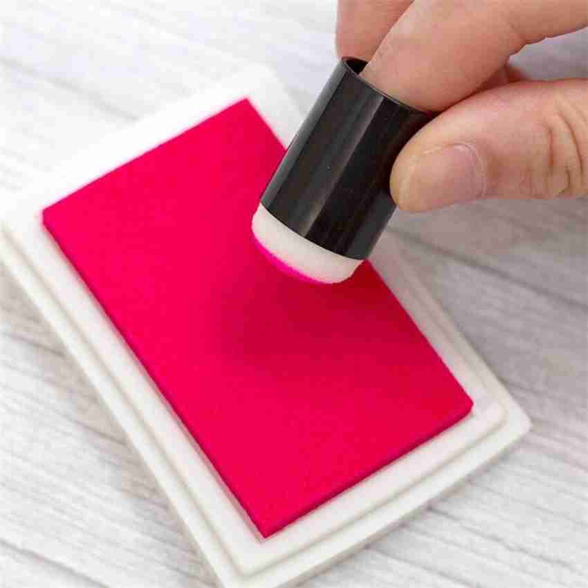 10pcs Sponge Painting Handle Paints Sponges Art Sponges for DIY Painting, As Shown