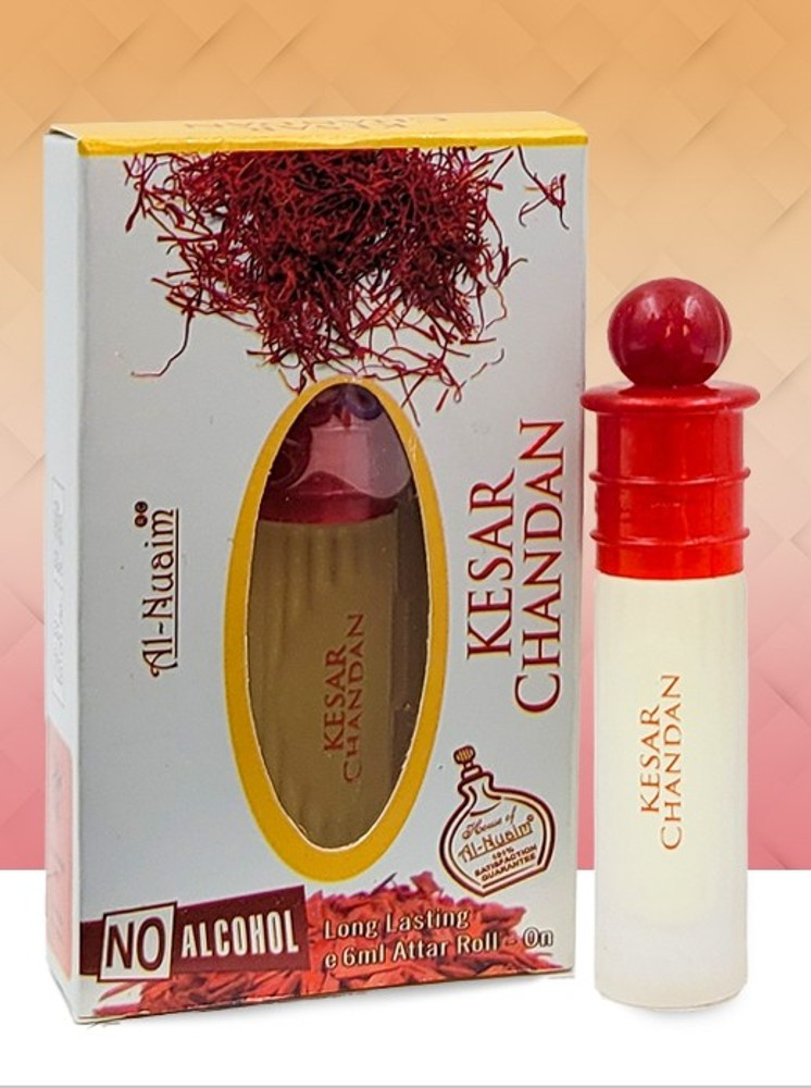 Al Nuaim Brand 100 Original Kesar Chandan 6Ml Great Fragrance