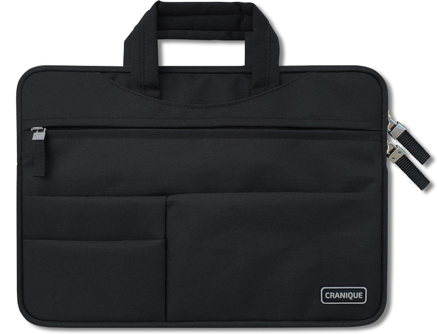 Flipkart Cranique Sleeve Bag for 14 Inch Laptop MacBook Slip Case Cover with Handle 6 Pockets Waterproof Laptop Sleeve Cover Laptop Sleeve Cover