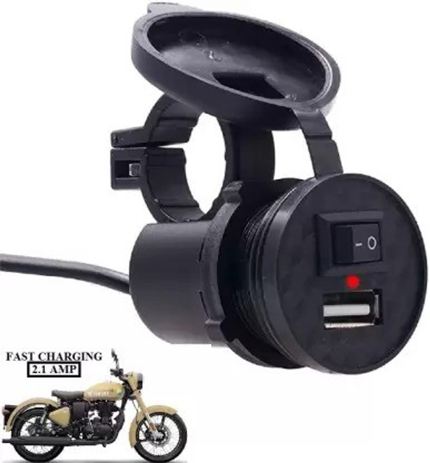 SRPHERE SR854 USB Charger Socket Power for Car Motorcycle Mobile