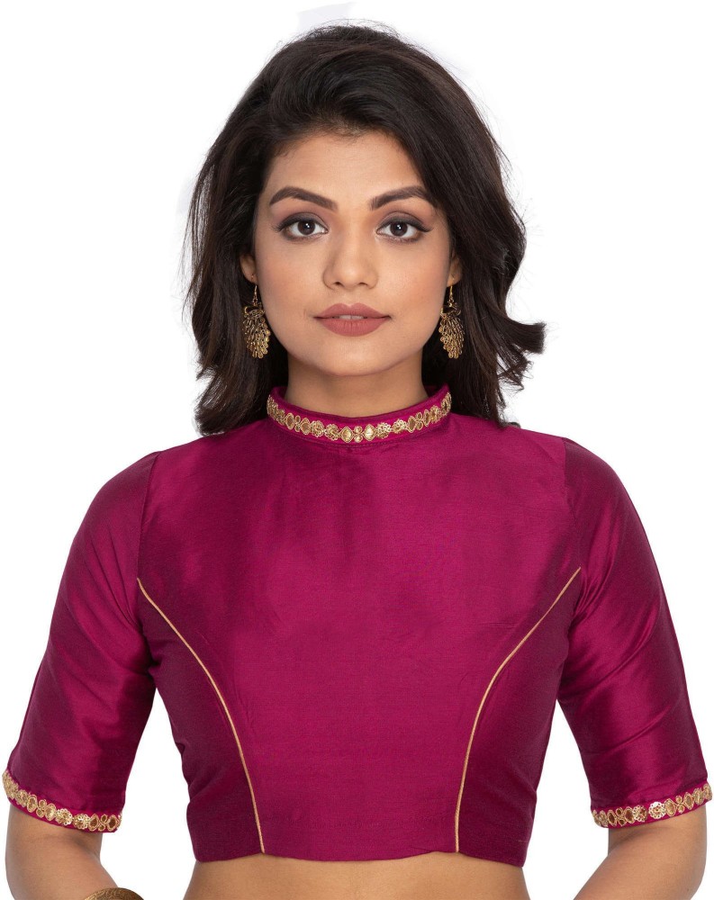 High neck hot sale wala blouse