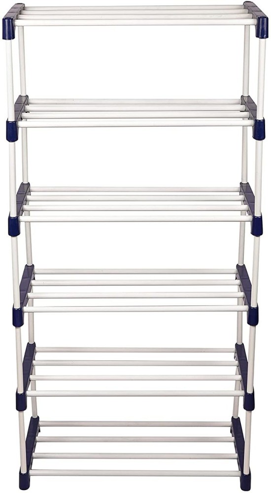 RAXON WORLD 6 Layer Heavy-Duty Shoe Rack Multipurpose Cabinet with  Non-Woven Fabric Cover 