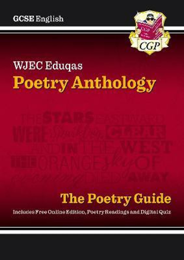 GCSE English WJEC Eduqas Anthology Poetry Guide includes Online