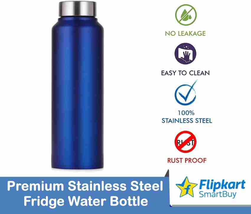 Prestige Stainless Steel Water Bottle Set of 2- 1000 ml each Red & Blue