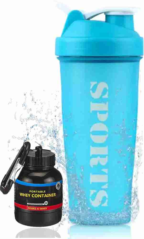 600ml Bottle Protein Shaker Gym Water Tumbler Portable Drinks