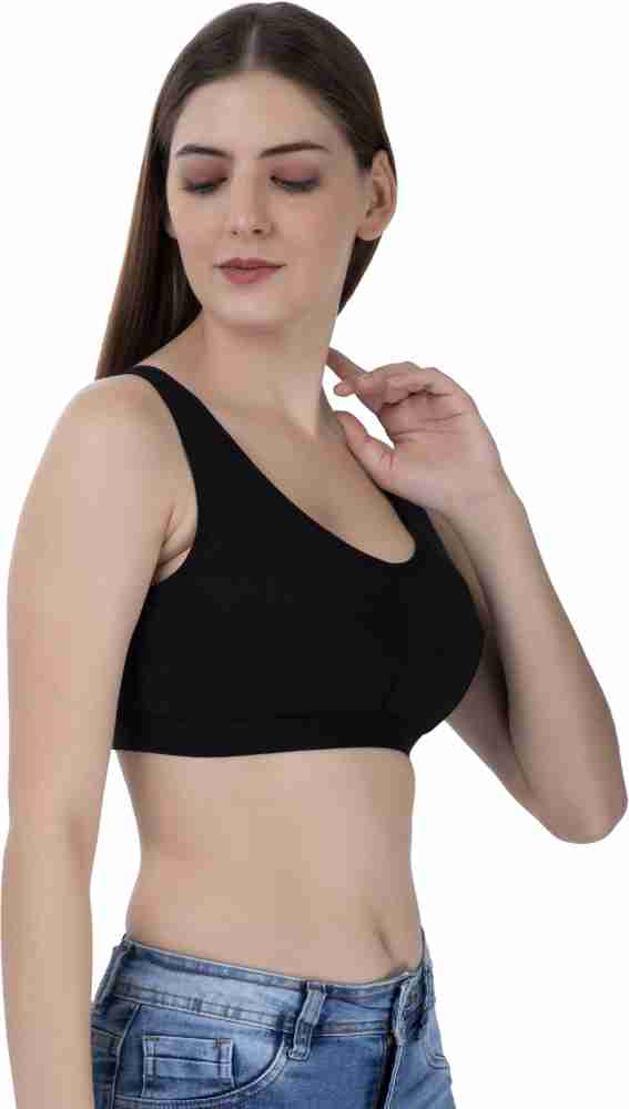 FEMULA Women Sports Non Padded Bra - Buy FEMULA Women Sports Non Padded Bra  Online at Best Prices in India