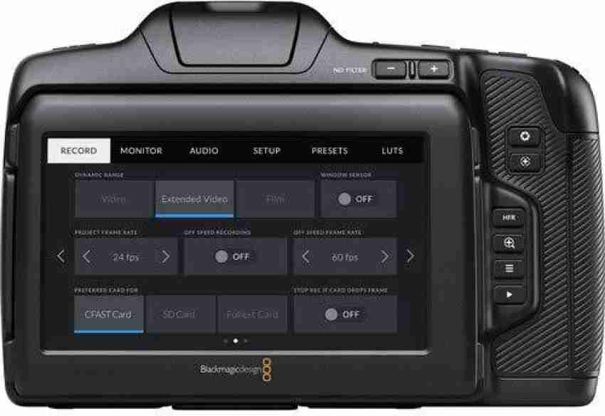 blackmagic camera 6k price