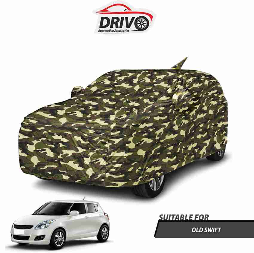 Drivo Car Cover For Maruti Swift (With Mirror Pockets) Price in India - Buy  Drivo Car Cover For Maruti Swift (With Mirror Pockets) online at