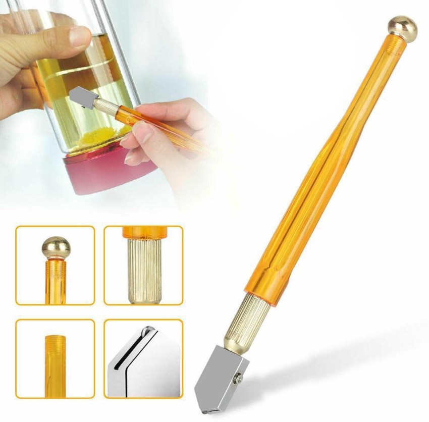 Dropship 2PCS Professional Diamond Tip Glass Cutter Steel Blade Precision Cutting  Tools to Sell Online at a Lower Price