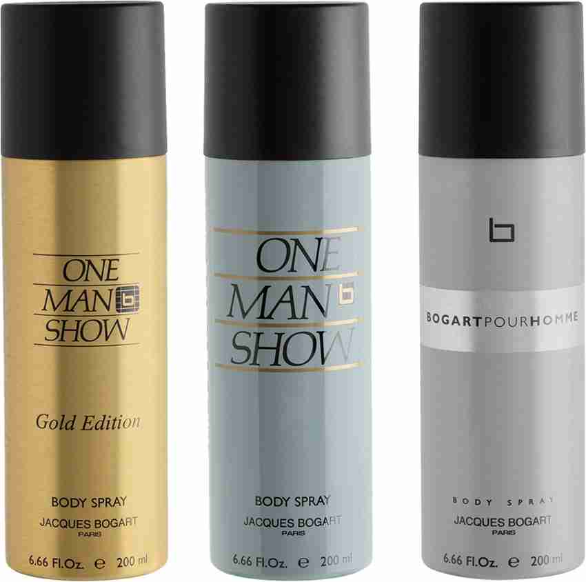 Jacques bogart one hotsell man show gold edition