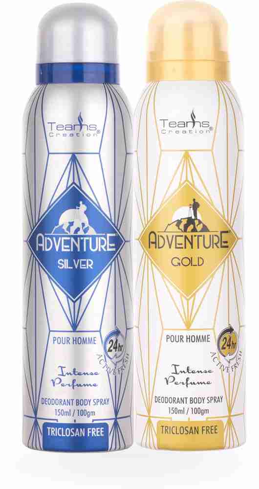 Silver gold perfume on sale