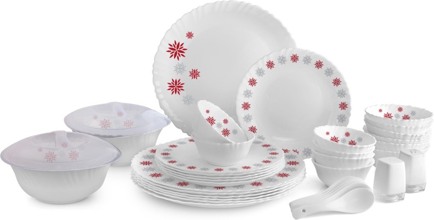 cello Pack of 37 Opalware Dazzle Magical Star 37 Pcs Dinner Set Price in  India - Buy cello Pack of 37 Opalware Dazzle Magical Star 37 Pcs Dinner Set  online at