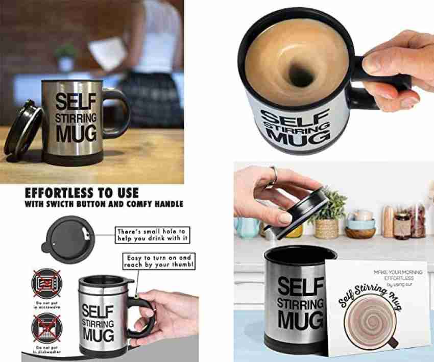 The Spinning Self Stirring Mug