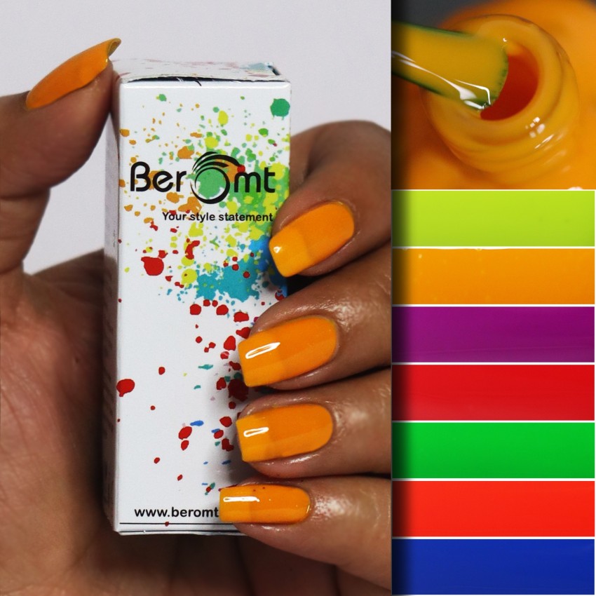 Buy VENALISA Neon Gel Nail Polish，Summer Bright Neon Yellow Color Soak Off Gel  Polish Nail Art Manicure Salon Designs Home DIY Use (NH02) Online at Low  Prices in India - Amazon.in