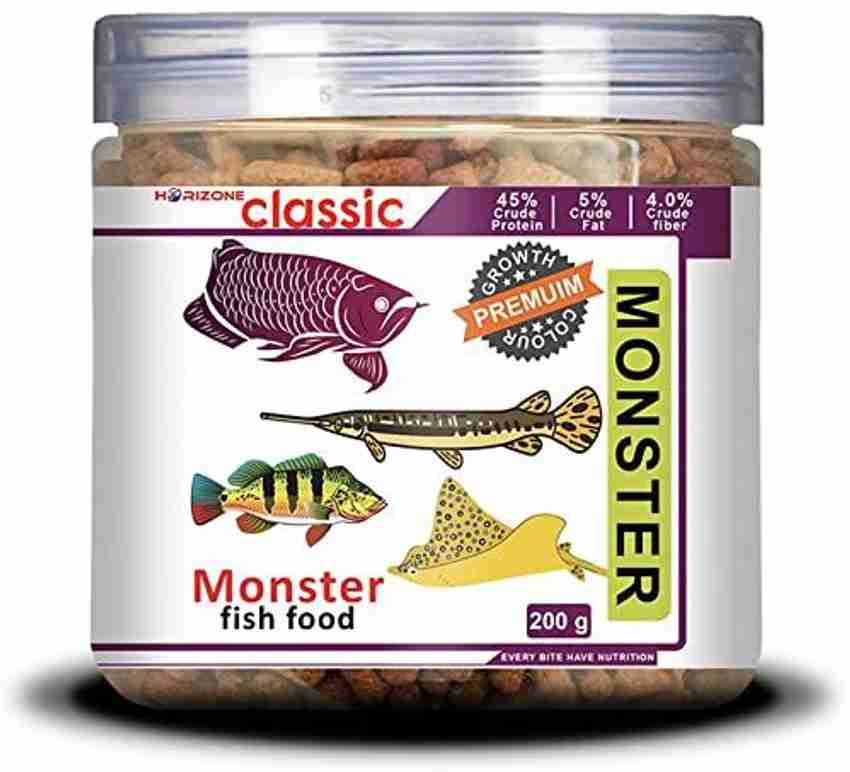 Petzlifeworld Horizone Classic Monster Fish Food Every Bite Have