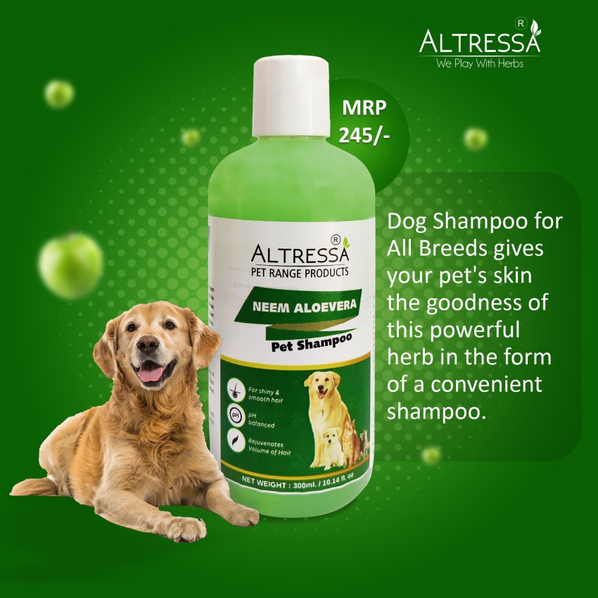 Aloe vera dog outlet shampoo