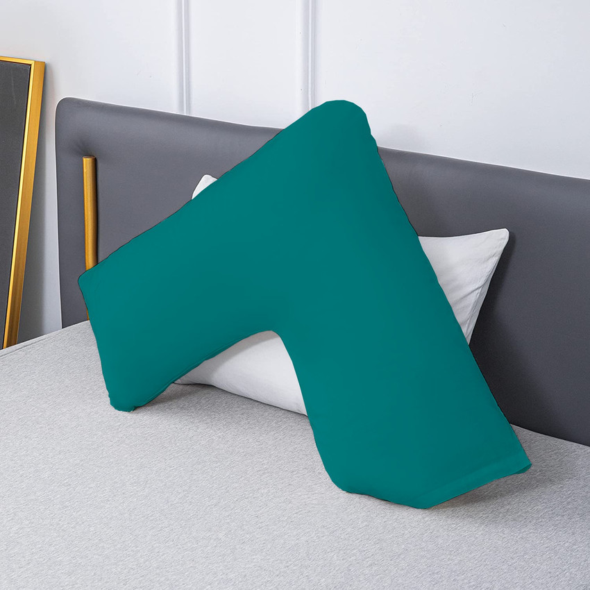 CRAZY WORLD Ultra Soft V Shaped Pillow for Neck Pain Relife Pillow