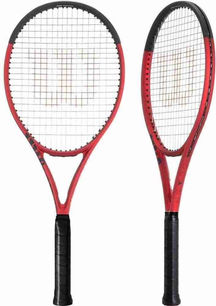 WILSON CLASH 100PRO-310gm-4 3/8 Red Unstrung Tennis Racquet - Buy WILSON  CLASH 100PRO-310gm-4 3/8 Red Unstrung Tennis Racquet Online at Best Prices  in India - Sports & Fitness | Flipkart.com