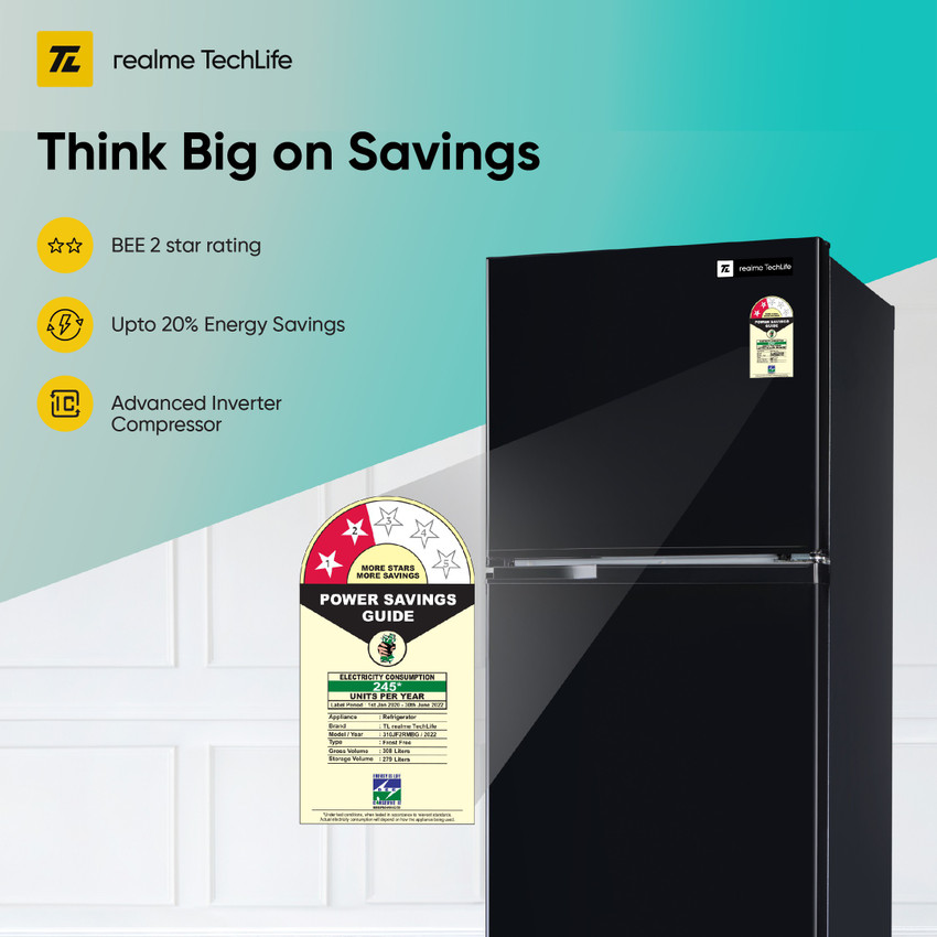 2 star store fridge power consumption