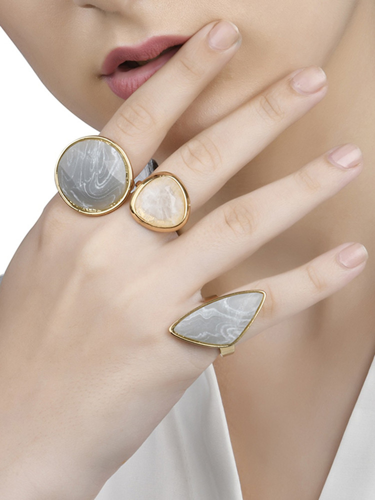 Stone statement outlet rings