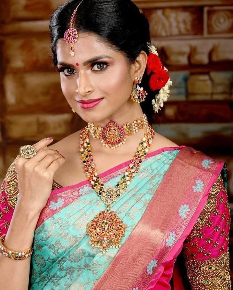 Necklace for deals saree flipkart