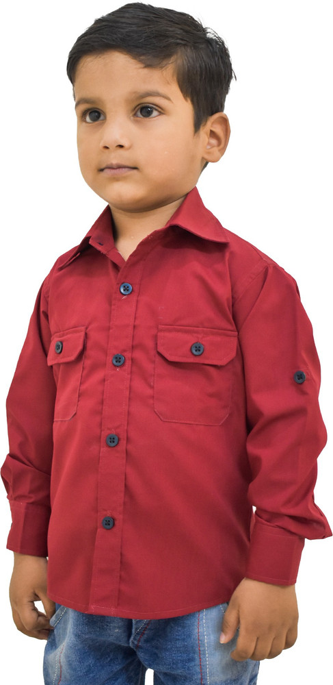 Red shirts discount for boys