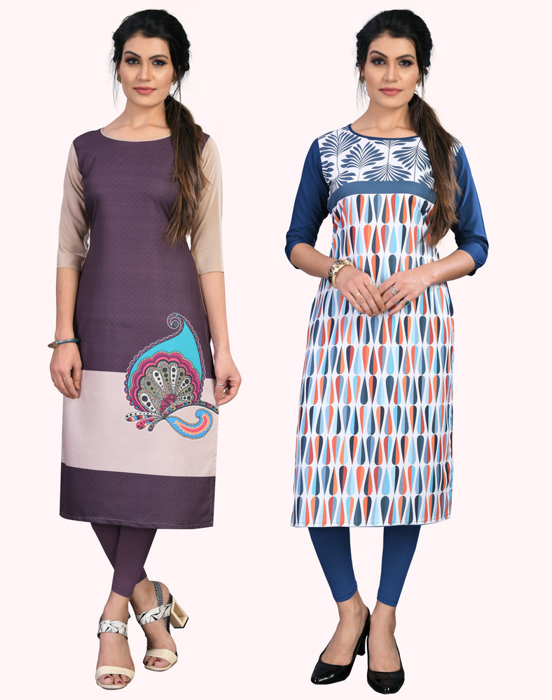 New Ethnic 4 You Women Printed Straight Kurta Buy New Ethnic 4 You Women Printed Straight Kurta Online at Best Prices in India Flipkart