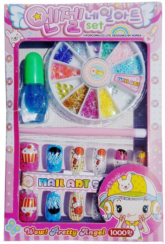 Hot Focus Kids Nail Polish Set for Girls - 5 Piece Colorful Scented Water  Based Washable Quick-Dry, Peel Off, Fun & Creative Nail Art Set for Pretend  Spa & Salon Days, Parties,