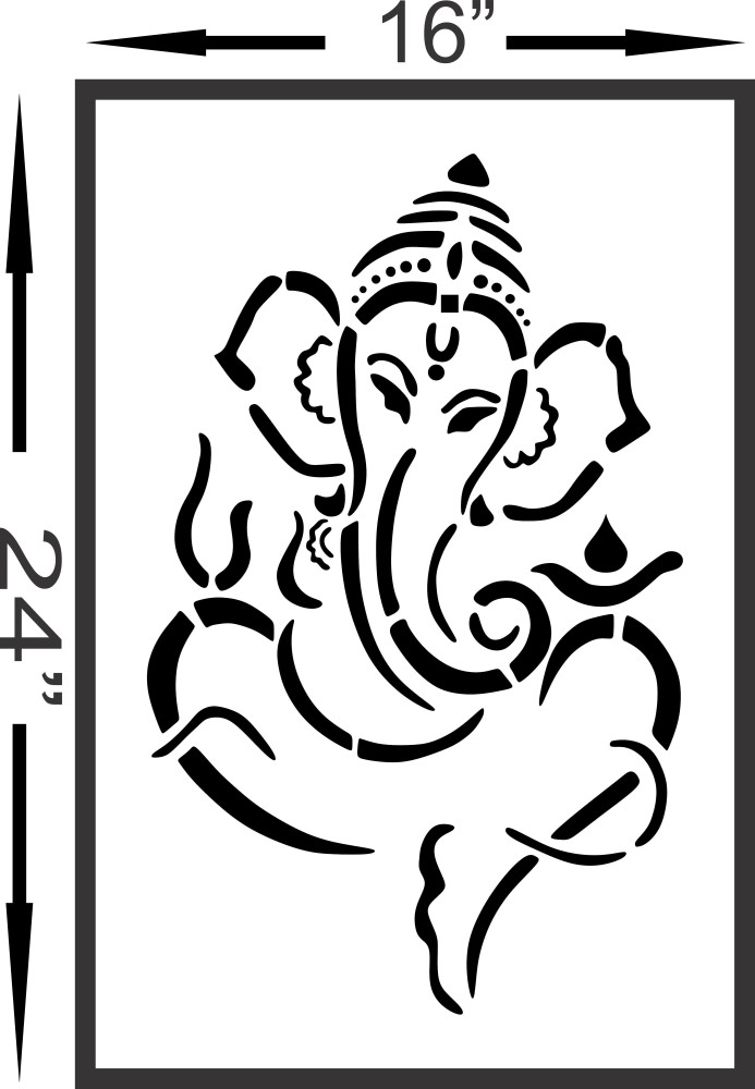 Ganesha Drawing Clip Art - Ganesh Black & White - Free Transparent PNG  Clipart Images Download