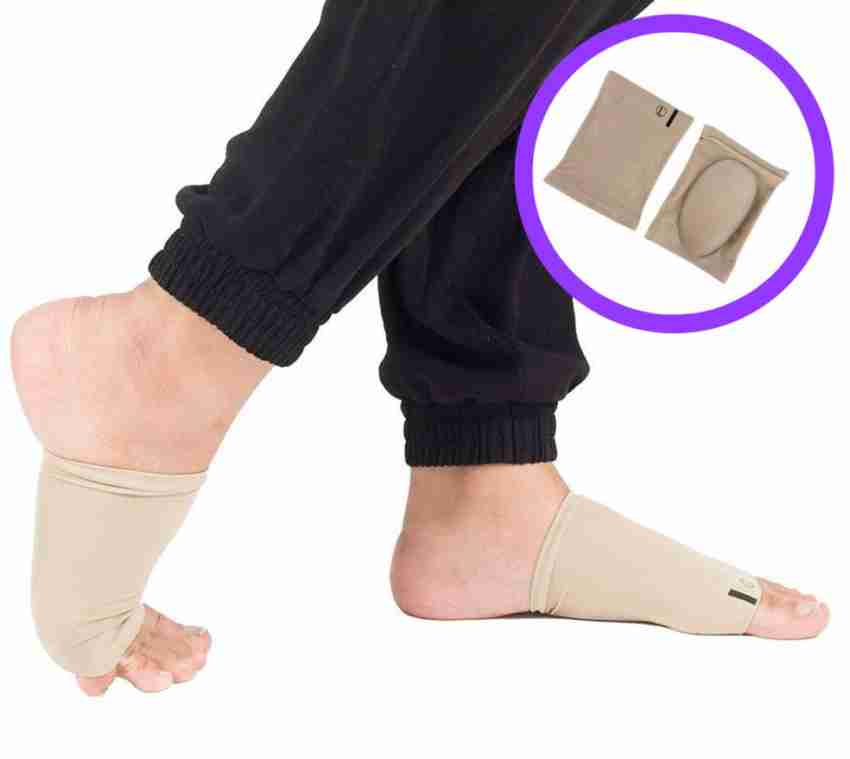 Arch Supports for Plantar Fasciitis Relief | Compression Sleeve Foot Brace  For Heel Pain, Bone Spurs, Flat Feet, High Arches | Copper Infused Arch