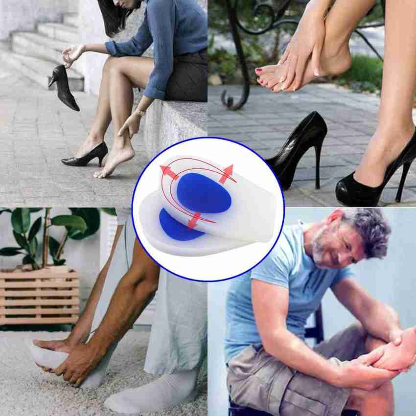 Onprix Gel Heel Cups Medical Grade Shoe Inserts Silica Orthotic